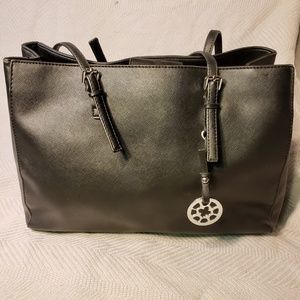 JustFab Black Shoulder Bag